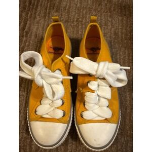 Rocket Dog Canvas Sneakers Casual Shoes Comfort Walking Yellow‎ Size 6